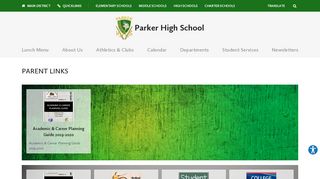 
                            5. Parent Links - Parker High School