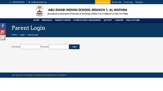 
                            2. Parent Login – Abu Dhabi Indian School, Branch-1 - ADIS – WATHBA