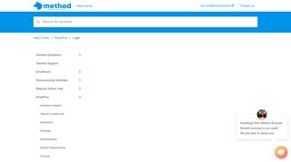 
                            5. Parent Login - Method Schools