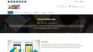 
                            3. Parent Mobile App - School Smartcare