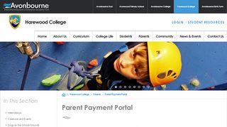 
                            1. Parent Payment Portal | Harewood College - Avonbourne Trust