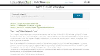 
                            10. Parent PLUS Loan Application | StudentLoans.gov