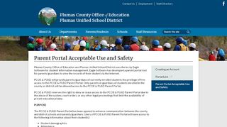 
                            9. Parent Portal Acceptable Use and Safety - Miscellaneous - Plumas ...