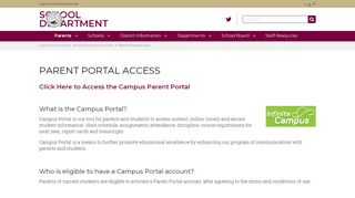 
                            3. Parent Portal Access | City of Portsmouth