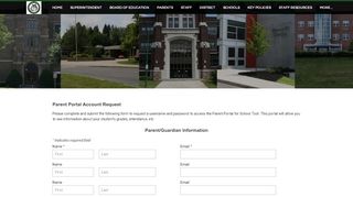 
                            4. Parent Portal Account Request - Malone Central School District