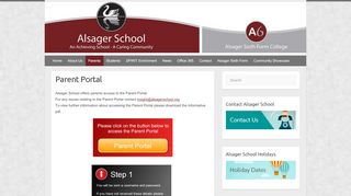 
                            1. Parent Portal – Alsager School