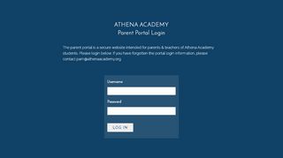 
                            7. Parent Portal - Athena Academy