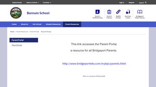 
                            8. Parent Portal - Bridgeport Public Schools