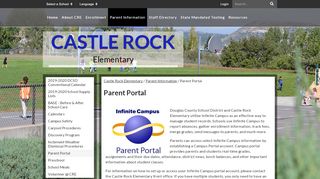 
                            11. Parent Portal - Castle Rock Elementary