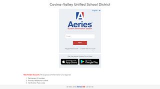 
                            5. Parent Portal - Covina-Valley USD Aeries