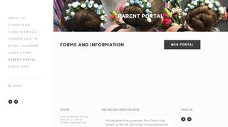 
                            4. Parent Portal - Dance Step, LLC - Kensington, CT