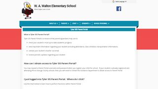 
                            8. Parent Portal FAQ's - W. A. Walton Elementary School - Prince George