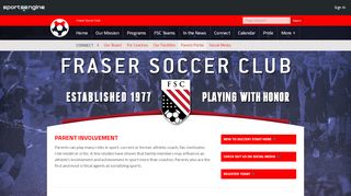 
                            5. Parent Portal - Fraser Soccer Club