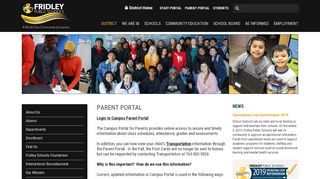 
                            1. Parent Portal - Fridley Public Schools