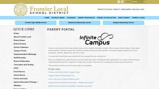 
                            5. Parent Portal - Frontier Local School District