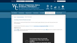 
                            7. Parent Portal Guide / Creating a Parent Portal Account