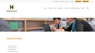 
                            1. Parent Portal - Hornby High School