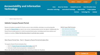 
                            6. Parent Portal - Infinite Campus / Parent Portal - Infinite Campus