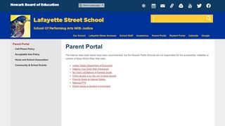 
                            9. Parent Portal - Lafayette Street School