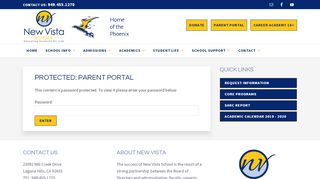 
                            6. Parent Portal | New Vista School