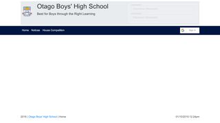 
                            3. Parent Portal - Otago Boys' High School