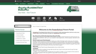 
                            6. Parent Portal / Parent/Student Portal