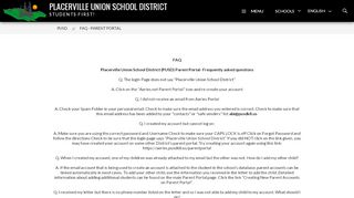 
                            10. Parent Portal - Placerville Union School DistrictPlacerville Union ...