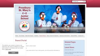 
                            9. Parent Portal - Prestbury St. Mary's CofE Juniors, Cheltenham