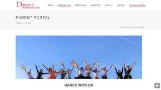 
                            9. Parent Portal - Register - Dance 1