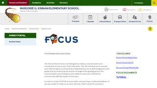 
                            1. Parent Portal / Section Home - School District of Manatee County