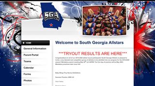 
                            6. Parent Portal - South Georgia Allstars