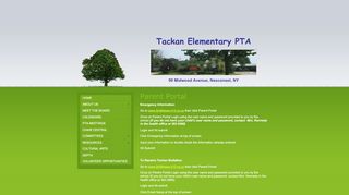 
                            8. Parent Portal - Tackan PTA