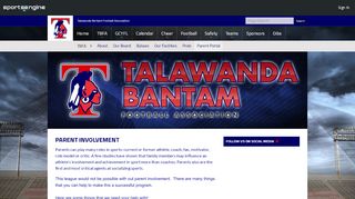 
                            7. Parent Portal - Talawanda Bantam Football Association