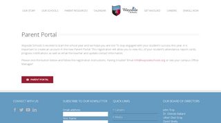 
                            5. Parent Portal - Wayside Schools