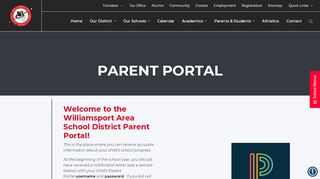 
                            9. Parent Portal | Williamsport Area School District