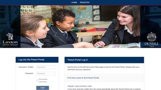 
                            2. Parent Portal|Login