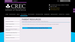 
                            1. Parent Resources - Capitol Region Education Council