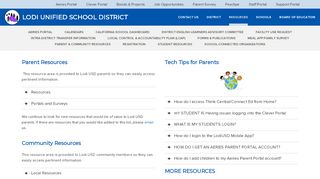 
                            3. Parent Resources - Resources - Lodi Unified School District