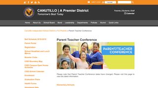 
                            5. Parent Teacher Conference - Canutillo Independent School District