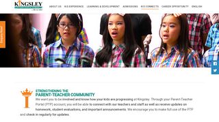 
                            6. Parent-Teacher Portal (PTP) – Kingsley International School