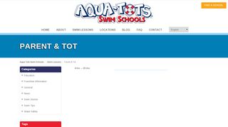 
                            4. Parent & Tot - Aqua-Tots Swim Schools