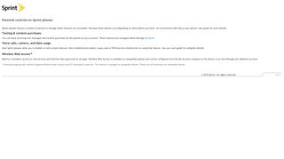 
                            6. Parental controls on Sprint phones