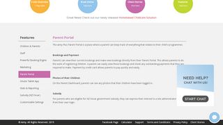 
                            3. Parental portal with Aimy Plus