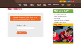 
                            3. Parents can login to the parent corner at KLAY - …