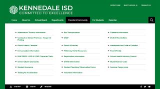 
                            10. Parents & Community / Homepage - Kennedale ISD