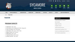 
                            6. Parents Info - Sycamore Middle School - Gridley Unified School District