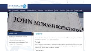 
                            1. Parents - John Monash Science School JMSS