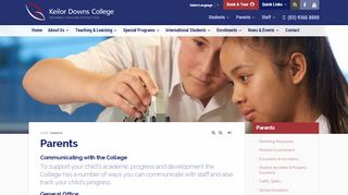 
                            1. Parents - Keilor Downs College