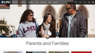 
                            2. Parents - Loyola Marymount University