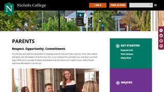 
                            1. Parents | Nichols College - Dudley